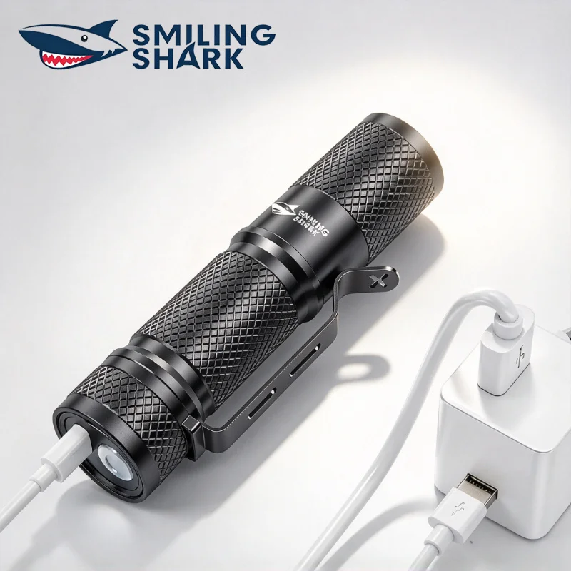 SMILING SHARK – сверхмощный ми – обзор и цена Edc Carry Clip